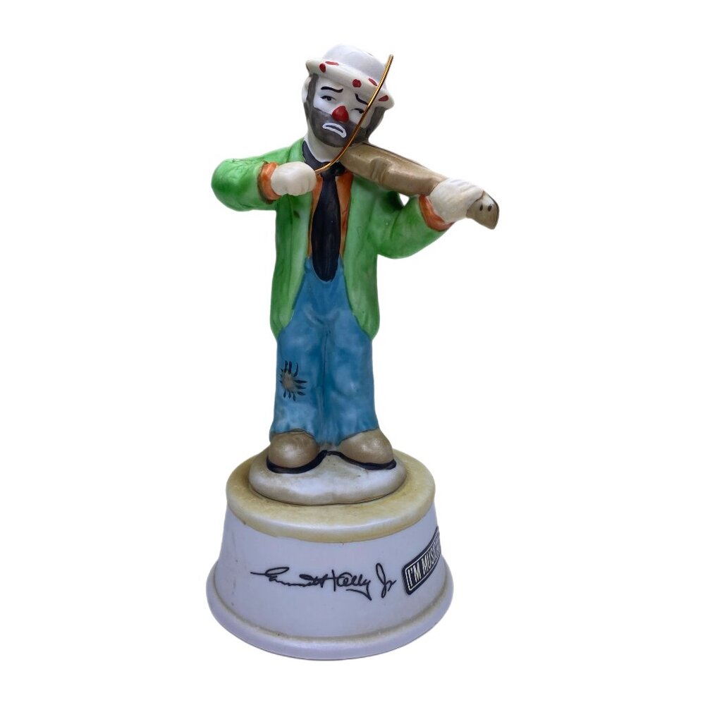 Emmett Kelly Jr. Musical Clown Playing Violin plays "Send in the Clowns"